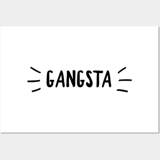 Gangsta Posters and Art